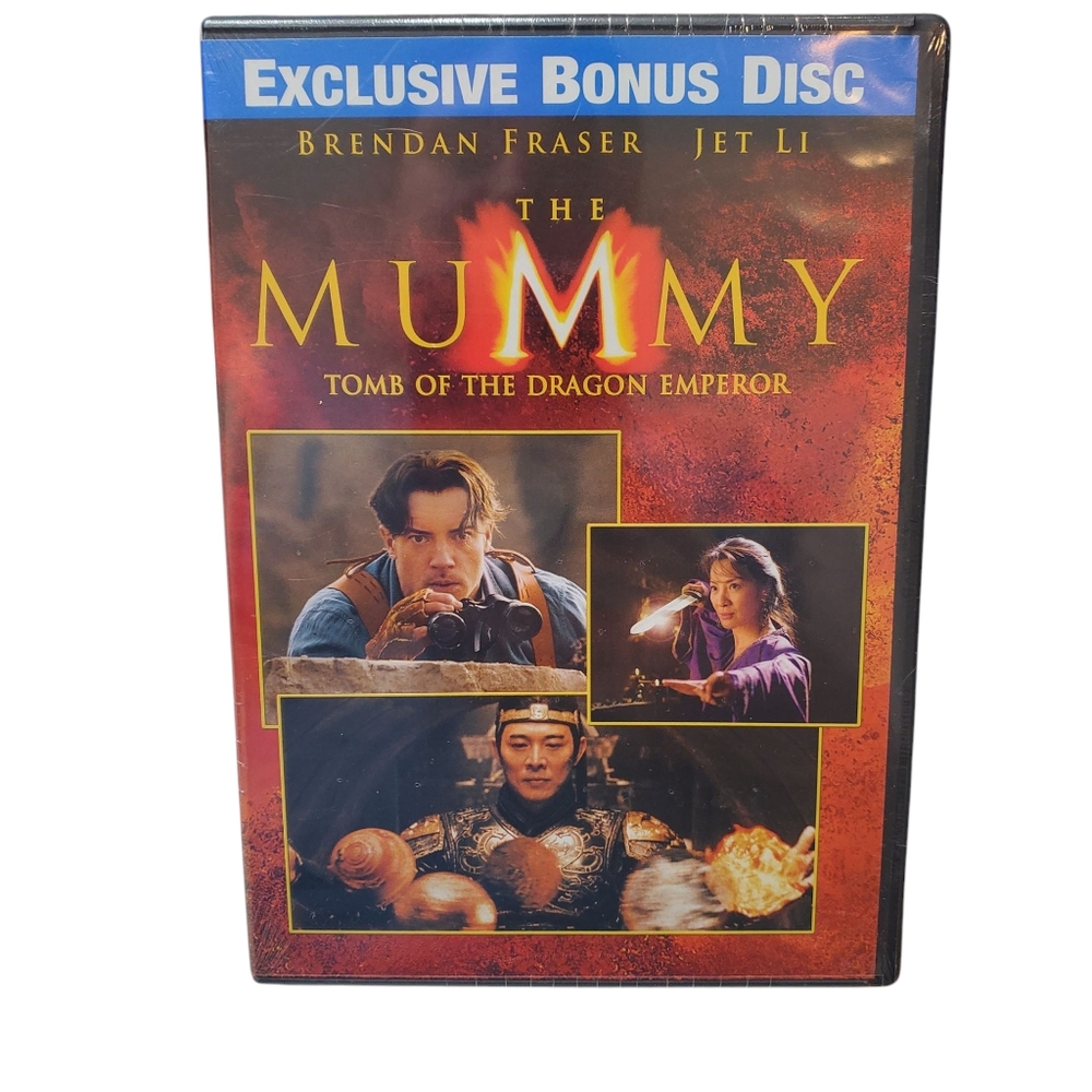 Brand New The Mummy Tomb of the Dragon Emperor  DVD 2008 Sealed !